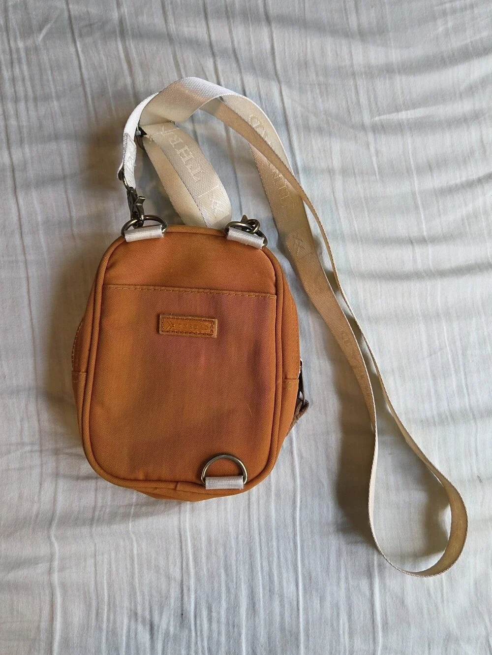 Thread Wallets Honey/Burnt Orange Crossbody Bag